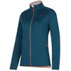 La Sportiva Elements Jkt - Polaire femme Storm Blue / Cherry Tomato M