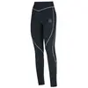 La Sportiva Instant Pant - Collant running femme Black / Turquoise XS