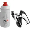 Kit porte-bidon Elite CEO et bidon Elite Jet 350 ml blanc rouge noir
