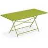 Emu - Table rectangulaire Arc en Ciel - Vert - Acier verni