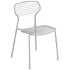 Emu - Chaise empilable Apero - Gris - Acier verni - Designer Martin Dr...