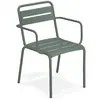 Emu - Fauteuil empilable Star - Vert - Aluminium
