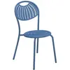 Chaise empilable Coupole - bleu marine Emu