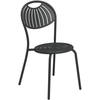 Emu - Chaise empilable Coupole - Métal - Acier verni - Designer Emu St...