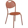 Chaise empilable Coupole - rouge érable Emu