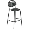 Emu - Tabouret de bar Coupole - Métal - Acier verni - Designer Emu Stu...