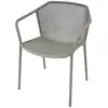 Emu - Fauteuil bridge Darwin - Gris - Acier verni - Designer LucidiPevere Studio