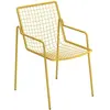 Emu - Fauteuil empilable Rio R50 - Jaune - Acier - Designer Anton Cris...