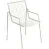 Emu - Fauteuil empilable Rio R50 - Blanc - Acier - Designer Anton Cristell