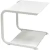 Emu - Table d'appoint Holly - Blanc - Inox