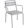 Emu - Fauteuil empilable Star - Gris - Acier verni