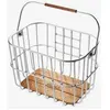 Panier brooks england hoxton basket argent   bois