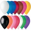 50 ballons latex uni 30cm multicolore - gemar 118001