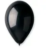 50 ballons latex noirs ébène biodégradable 30 - gemar 111408