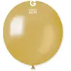 RueDeLaFete 10 Ballons Métallisés - 48 Cm - Doré