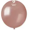 RueDeLaFete 10 Ballons Métallisés - 48 Cm - Rose gold