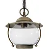 Moretti Luce Suspension d'extérieur Olivia, résistant à l'eau de mer, IP44, laiton