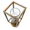 Moretti Luce Potelet Cubic³ 3369 laiton ancien/transparent