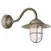 Moretti Luce Applique extérieur Chalet 140 laiton ancien/transp