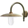Moretti Luce Applique d'extérieur Casale profondeur 42cm, laiton antiq...