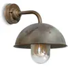 Moretti Luce Applique murale Circle 3239 droite, laiton ancien