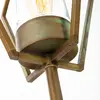 Moretti Luce Borne lumineuse Gemstone 3457 laiton antique/clair 118 cm
