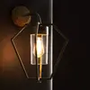Moretti Luce Applique Gemstone 3451 laiton ancien/transparente