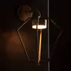 Moretti Luce Applique LED Gemstone, laiton ancien/opale