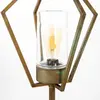 Moretti Luce Borne lumineuse Gemstone 3456 laiton antique/clair 88cm