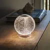 Ideallux Suspension contemporaine Diamond transparente LED 2,2 W 3000 K IP20