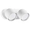 Ideallux Dodo Spot de plafond double à 2 lumières, blanc - Ideal Lux
