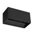 Ideallux Ideal Lux applique d'extérieur LED Atom, noir, 20 cm, métal