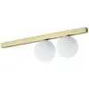 Ideallux Ideal Lux plafonnier Binomio couleur laiton 2flg métal verre
