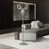 Ideal Lux - Equinoxe Lampadaire À 4 Bras Multiples Gris Fumé