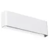Ideallux Ideal Lux Applique murale LED Delta, blanc, L 30 cm, up/down