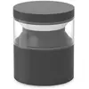 Ideallux Ideal Lux Luminaire pour socle LED Boeing, noir, hauteur 15 c...