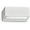 Ideal Lux - Applique murale extérieure à 1 ampoule Twin Up Down Blanc IP44, G9