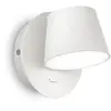 Applique murale - IDEAL LUX - GIM - 30 ampoules - LED 6W - Blanc - Métal Aluminium