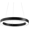 Ideal lux oracle - pendentif led intégré pour plafond moyen noir 3000k