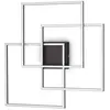 Ideal Lux Applique Murale Led Décorative Intégrée Noire, 3000k