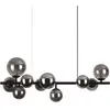 Ideallux Ideal Lux Perlage Suspension Longueur 81cm noir/noir