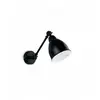 Ideal Lux Newton - Applique murale d'intérieur réglable à 1 lumière, noir mat, E27