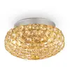 Ideal Lux - King - Plafonnier à 3 ampoules, petit or, G9