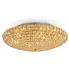 Ideal Lux King - Plafonnier D'intérieur À 9 Ampoules, Or, G9