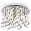 Ideal Lux Plafonnier Chrome en cristal MOONLIGHT 12 ampoules