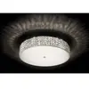 Ideal Lux Plafonnier Blanc en cristal ROMA 9 ampoules