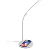 Celly Lampe LED avec Chargeur sans Fil pour Smartphones WLLIGHT10WWH