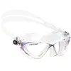 Cressi Planet Lunette de Natation -Transparent-Blanc Lilas