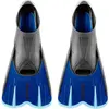 Cressi Agua Short Palmes de Natation Mixte Adulte, Noir/Bleu, 39/40