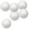 Boule Sphérique 30 Pièces En Polystyrène 2,5 Cm, Blanche, Décoration D...